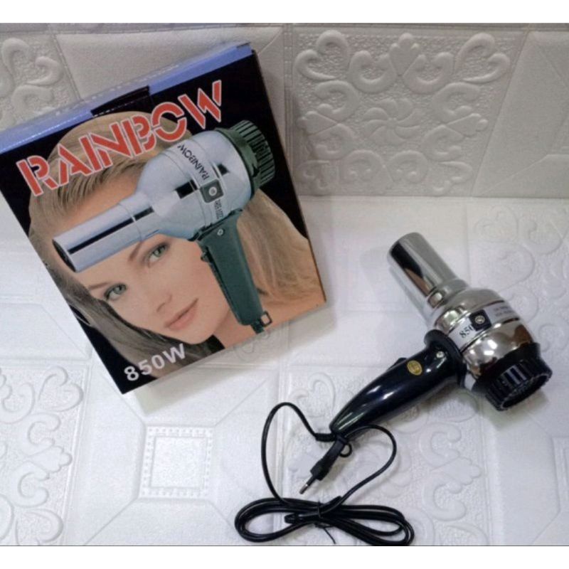 Hairdryer RAINBOW 350W/850W Pengering rambut