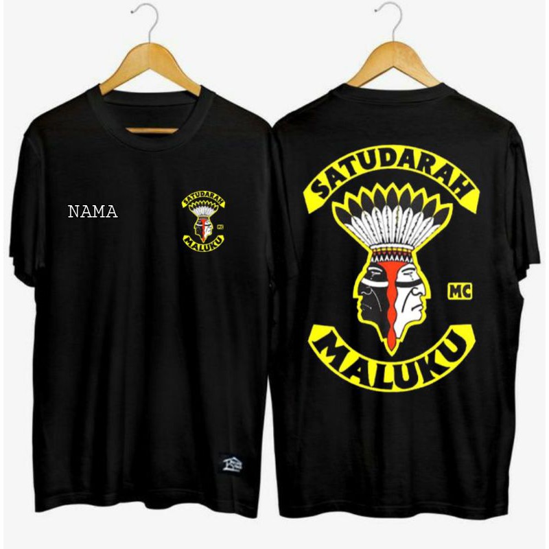 Kaos satu darah Maluku grade original