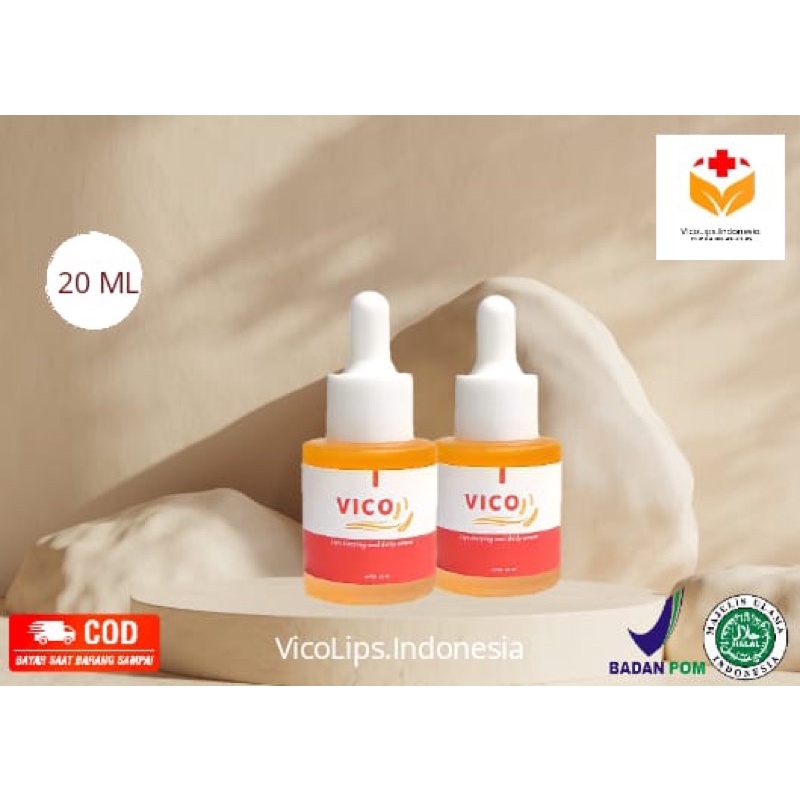 Vico Lips Serum | Pemerah bibir | Pelembab bibir | Serum bibir