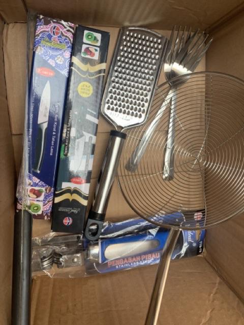 Pisau Dapur / Pisau Buah Kualitaspremium Stainless Steel Gagang Ebonit Panjang 12 Cm Ideal E1003eb