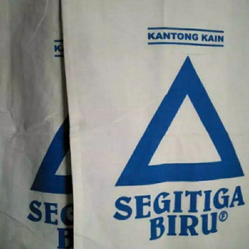 Kantong Gandum Segitiga Biru