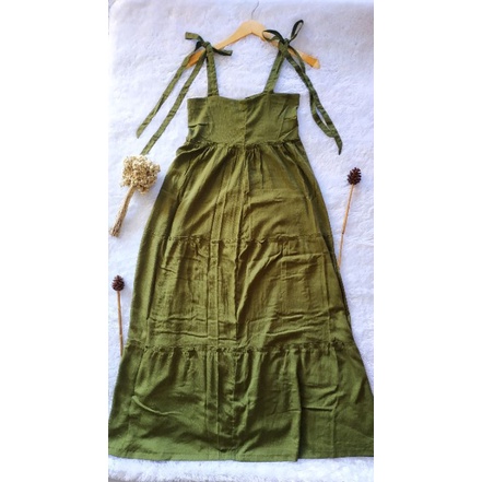 Rubi Kringkel Dress Olive