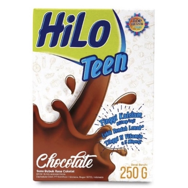 

Hilo Teen Susu Coklat 250gr