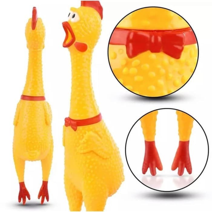 mwn.toys Mainan Shrilling Chicken Ayam Potong Menjerit NoS6758-2