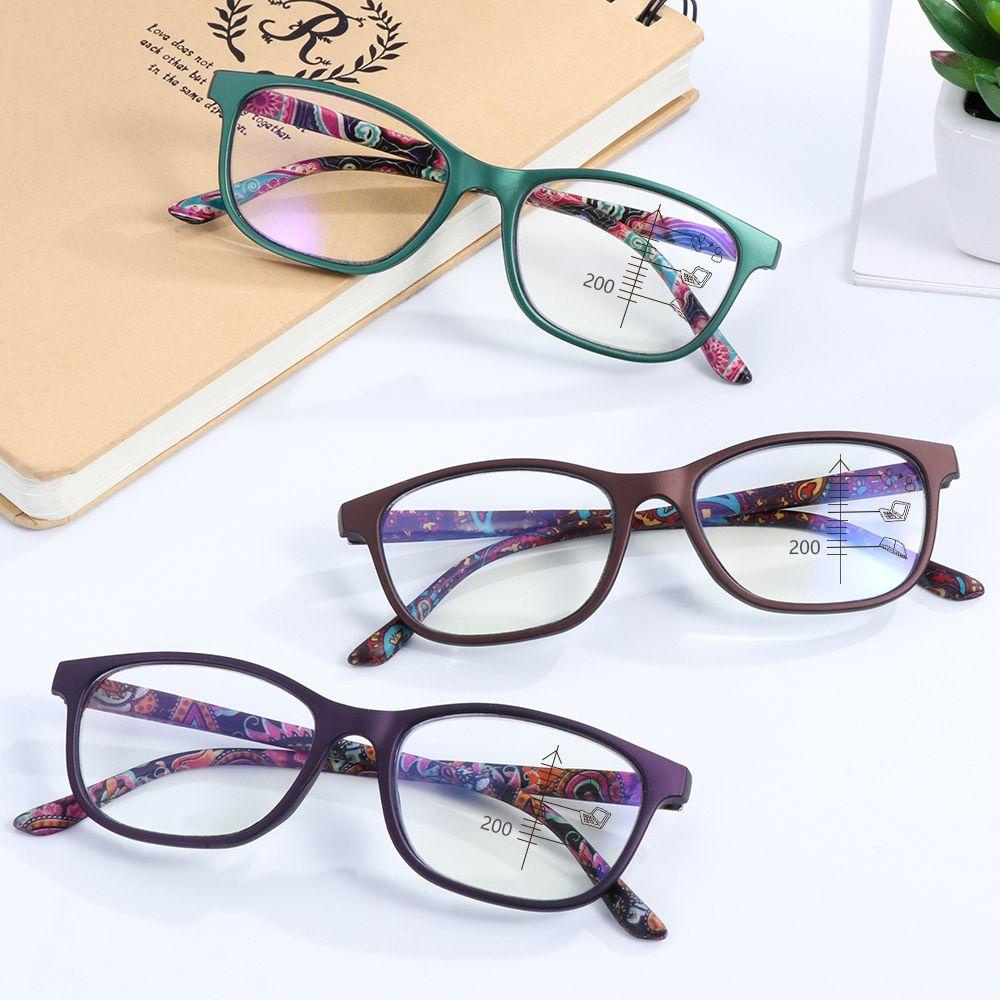 Populer Kacamata Baca Vision Care Perlindungan UV Readers Eyeglasses Anti Eyetrain Blue Light Blocking