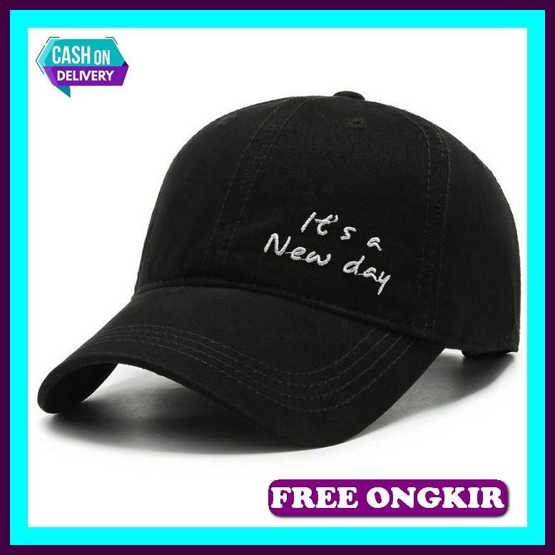 [Art. 928897] Topi Pria / Aksesoris Fashion / Topi Snapback Distro 3Second Circel Little Gold 100% P