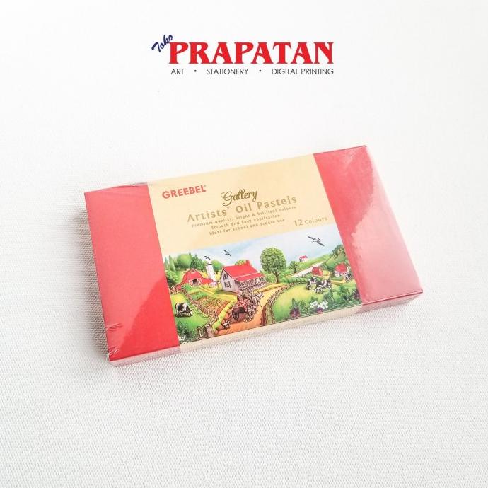 

TERBARUU!! Crayon Greebel Artist Oil Pastel 12 warna TERBARU