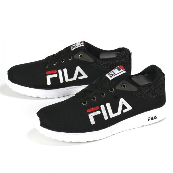 Sepatu Fila White Ladies Sneakers Fashion Cewek Cewe Sport Putih Women