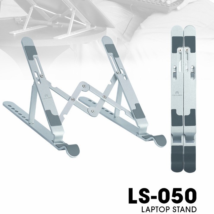 Mikuso LS-050 Laptop Stand Portable And Foldable Anti Slip Aluminium