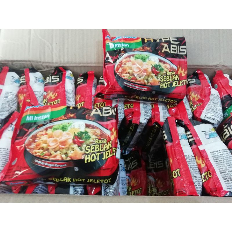 Jual Indomie Seblak Hot Jeletot 75gr Shopee Indonesia