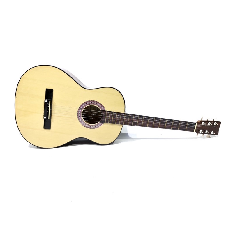 Gitar Akustik Yamaha Tipe F310 P Warna Natural Model Bulat Senar String Murah Jakarta buat Pemula at