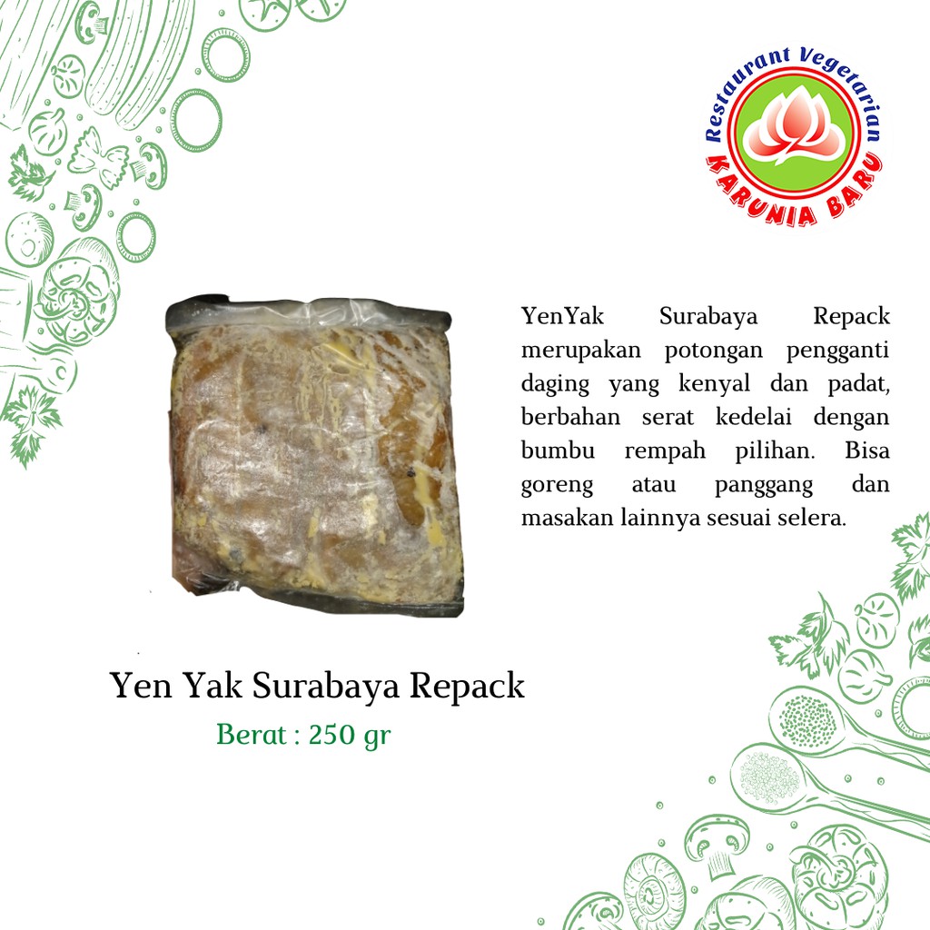 

Yenyak Bebek SBY Vegetarian 250 gr