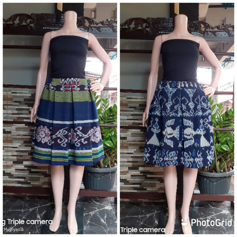 Rok tenun under tenun  baju tenun jepara rok pendek tenun R6