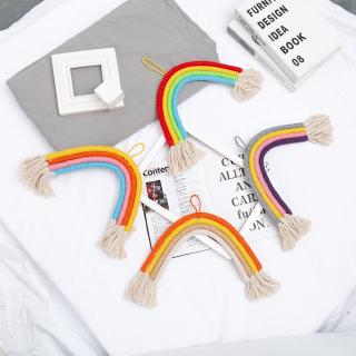 Hiasan Gantung Bentuk Pelangi Bahan Katun Untuk Dekorasi Hiasan Gantung Bentuk Pelangi Bahan Katun Untuk Dekorasi