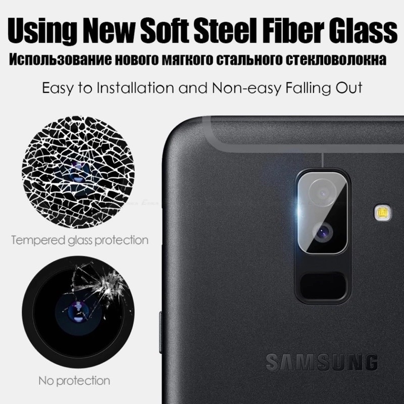 Screen Protector Lens Camera SAMSUNG M23 M22 M32 M02 M02S M11 M12 A31 A51 A71 A30 A30S A50 A50S NOTE 8 9 10 Tempered Glass Pelindung Lensa Kamera Belakang