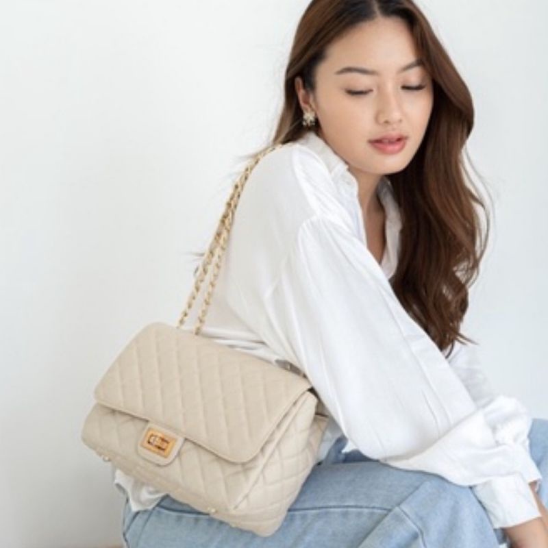 Flicka bag Kode V1 MEDIUM Ivory