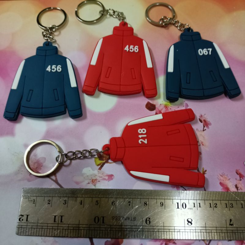 Gantungan Kunci Tas Karet Squid Game 1pcs