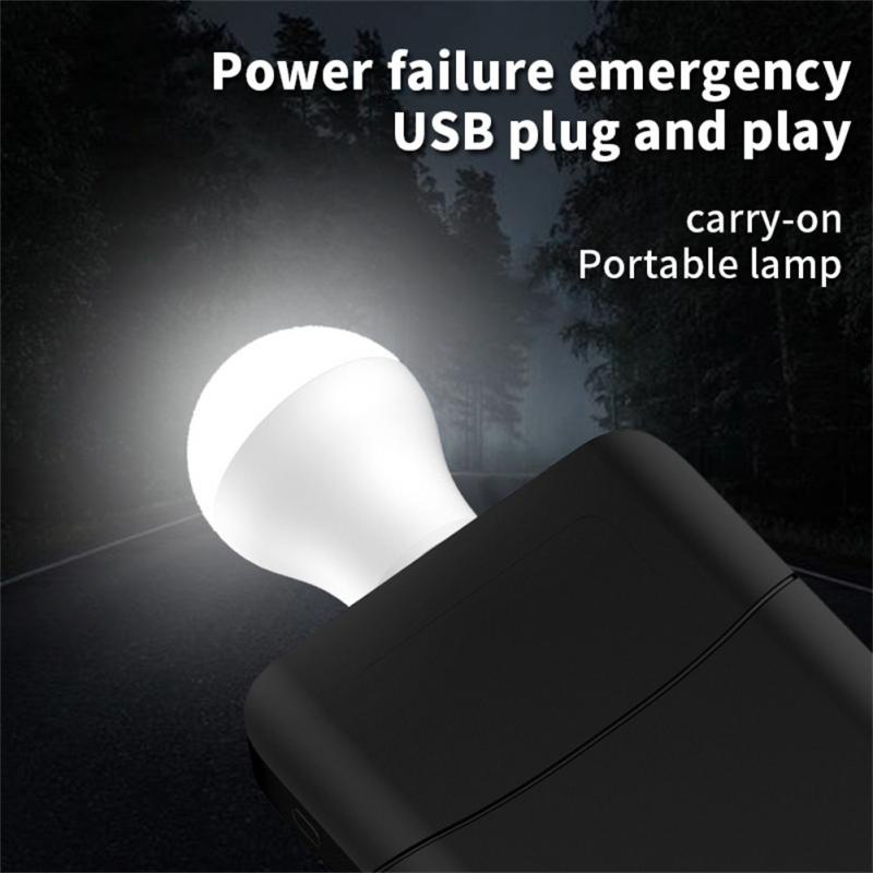 Lampu Baca LED USB Dengan Power Charging