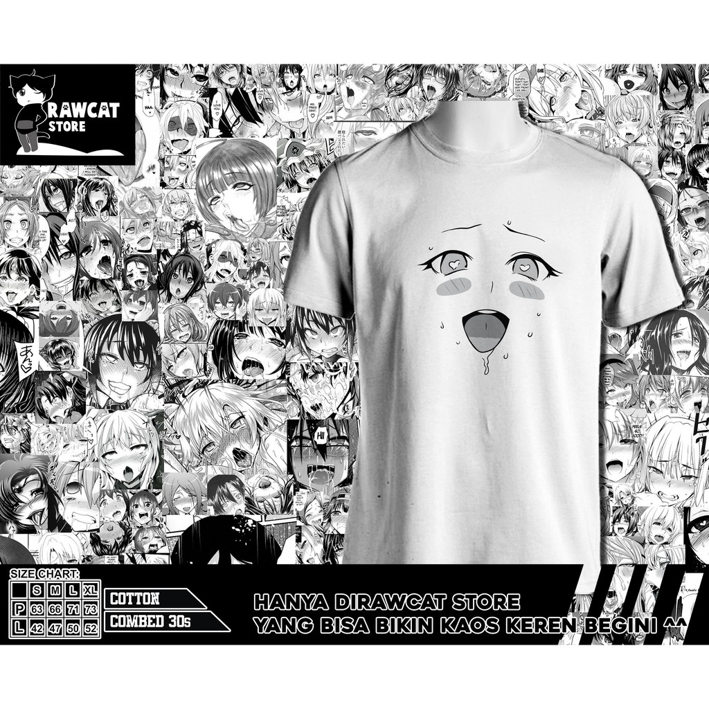 Kaos Anime Ahegao