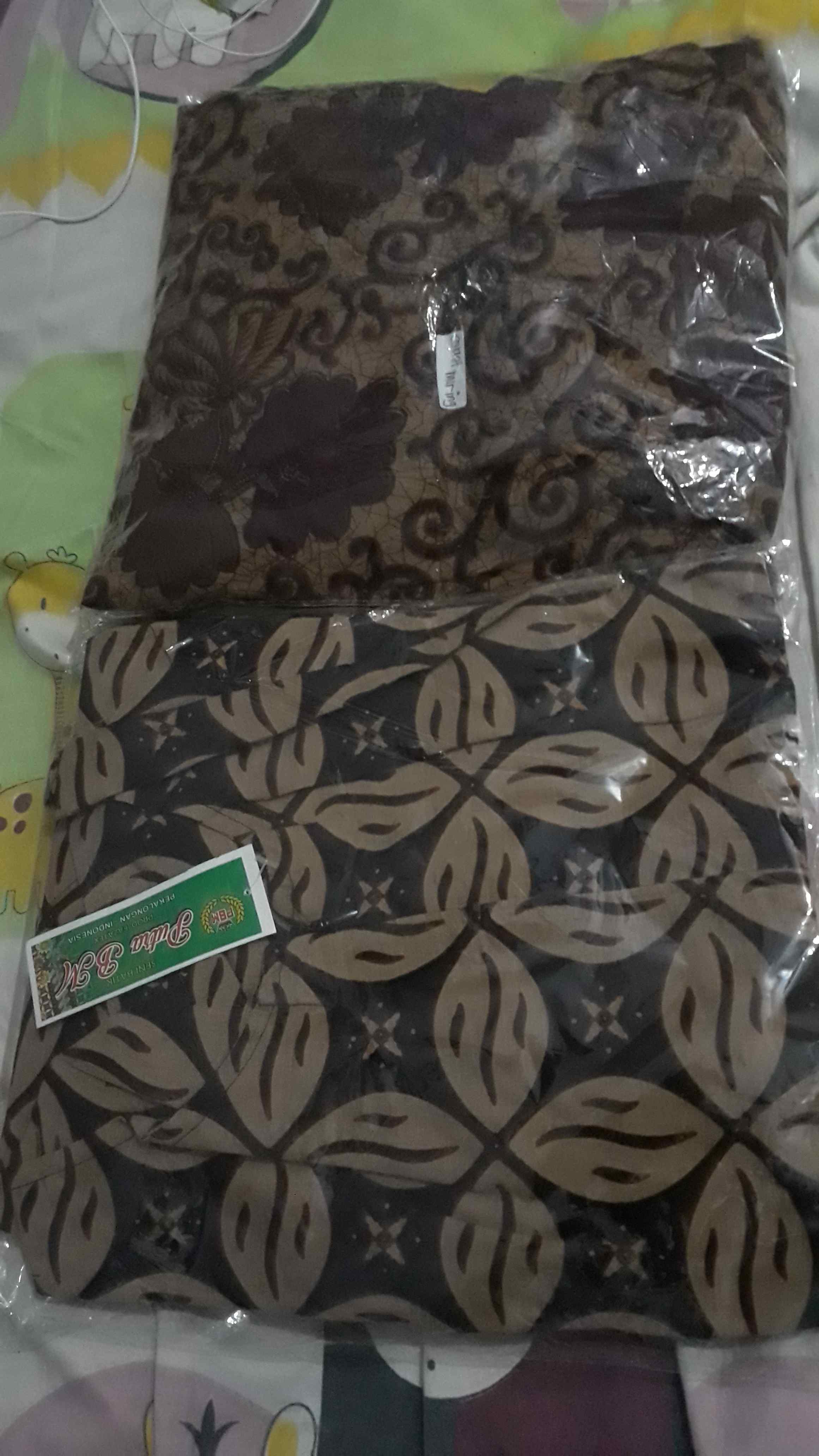 Gamis Batik Terlaris Moyif Kubis.manggar Kipas  Terlaris