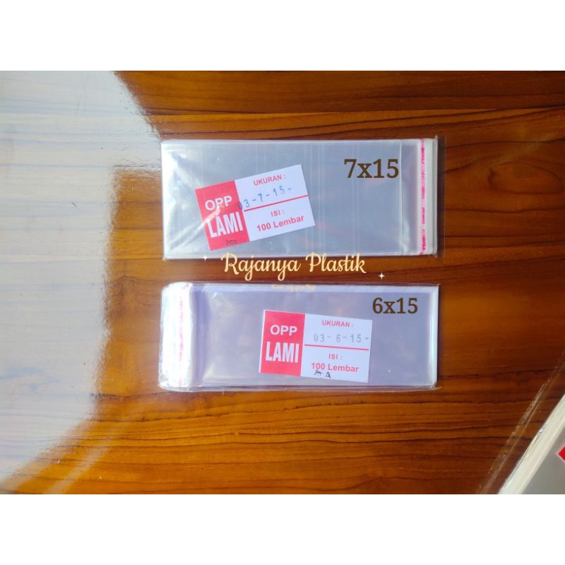 

Plastik Opp Lem Uang Sendok Garpu kecil Kartu uk 6x15 dan 7x15