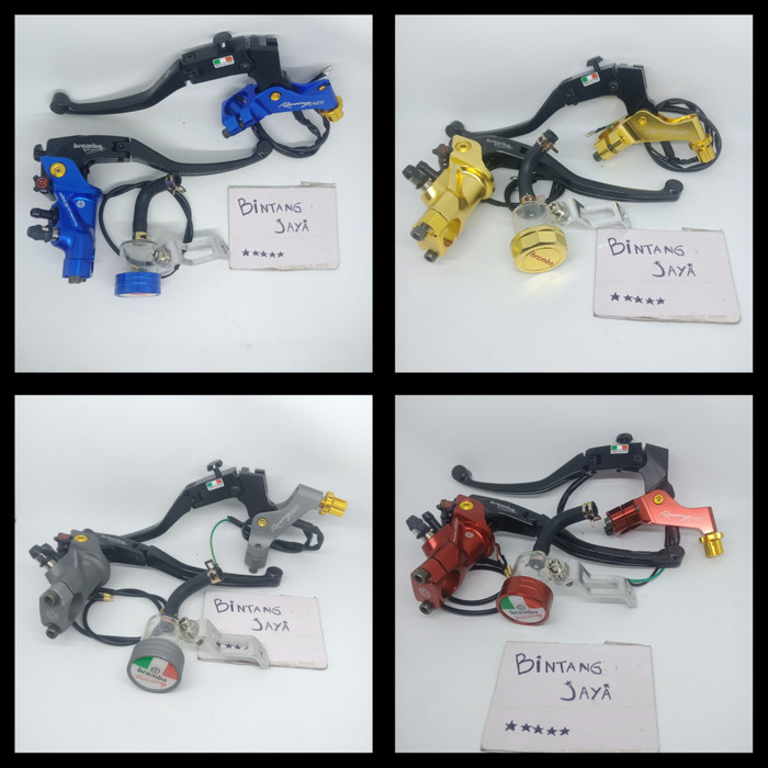 MASTER REM BREMBO RCS19 CORSA CORTA TWM CNC MIO-FINO-SCOOPY-VARIO-LEXI - BIRU