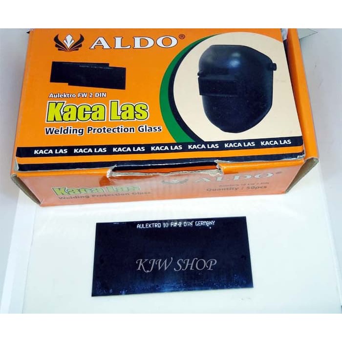 Kaca Las Hitam Tebal / Welding Black Glass / Din 10 Aldo