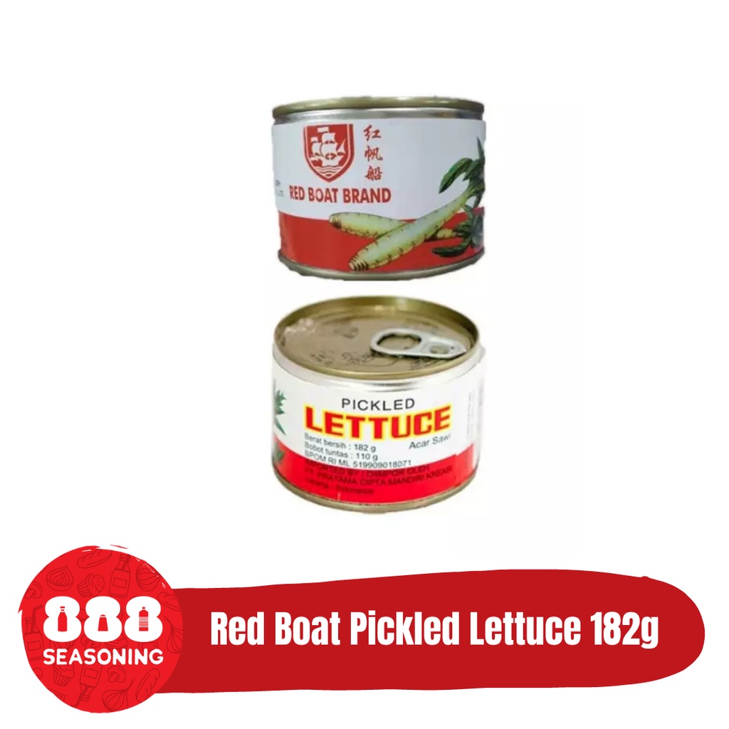 

RED BOAT PICKLED LETTUCE (Acar Selada Kaleng) 182gr