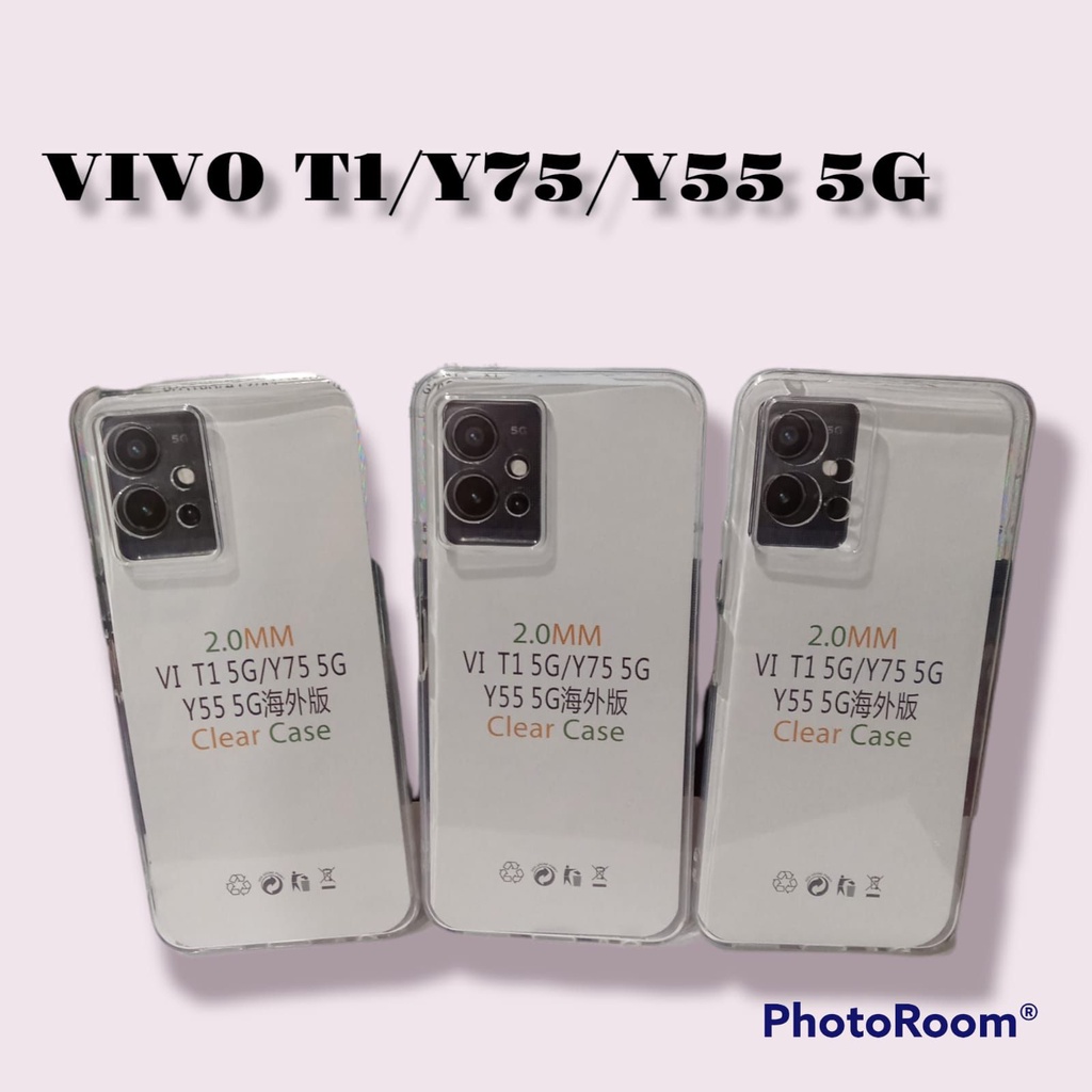 CLEAR CASE ULTRA HD 2MM UNIVERSAL ORIGINAL VIVO Y75 / Y55 5G VIVO T1 VIVO U3 VIVO Y19 VIVO Y11 Y12 Y15 Y17 VIVO Y2 Y20I Y12S VIVO Y30 Y50 Y30I Y50I VIVO Y51 2020 Y53S 4G Y53S 5G VIVO Y91 Y93 Y95 VIVO Y91C Y1S VIVO S1 VIVO V20 VIVO V21 4G V23 5G Y15S Y75