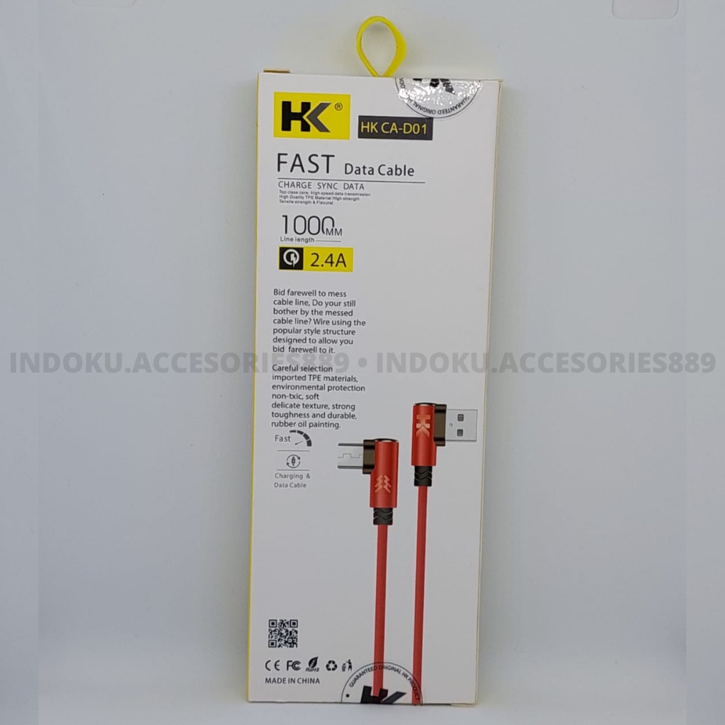 Kabel Data HK-CA-D01 Mirco,LIGHTNING,Tipe C Original