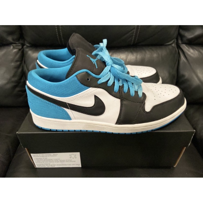 AJ 1 LOW LASER BLUE SE