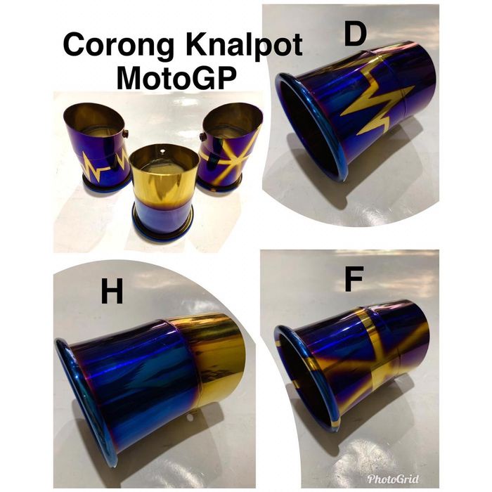 Corong Knalpot Thailook New Matic Mio Beat Vario Scoopy Nmax Aerox