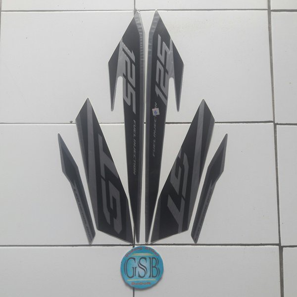 Stiker Mio soul gt 125 2016 darkgrey