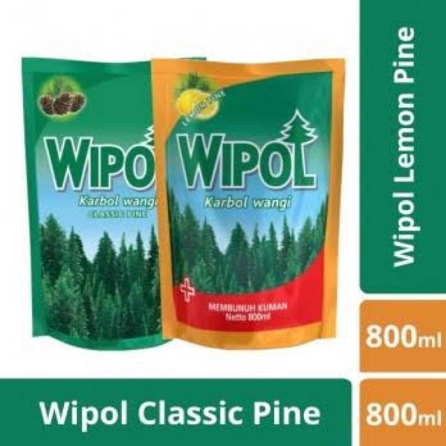 WIPOL 800ML DISINFEKTAN PEMBERSIH LANTAI