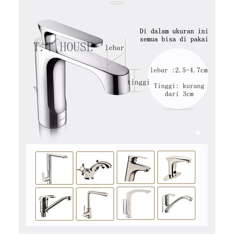 pemanjang kran Sambungan Kran Air kartun untuk anak-anak cuci tangan silikon artefak bayi splash-proof kepala diperpanjang panduan faucet wastafel faucet extender