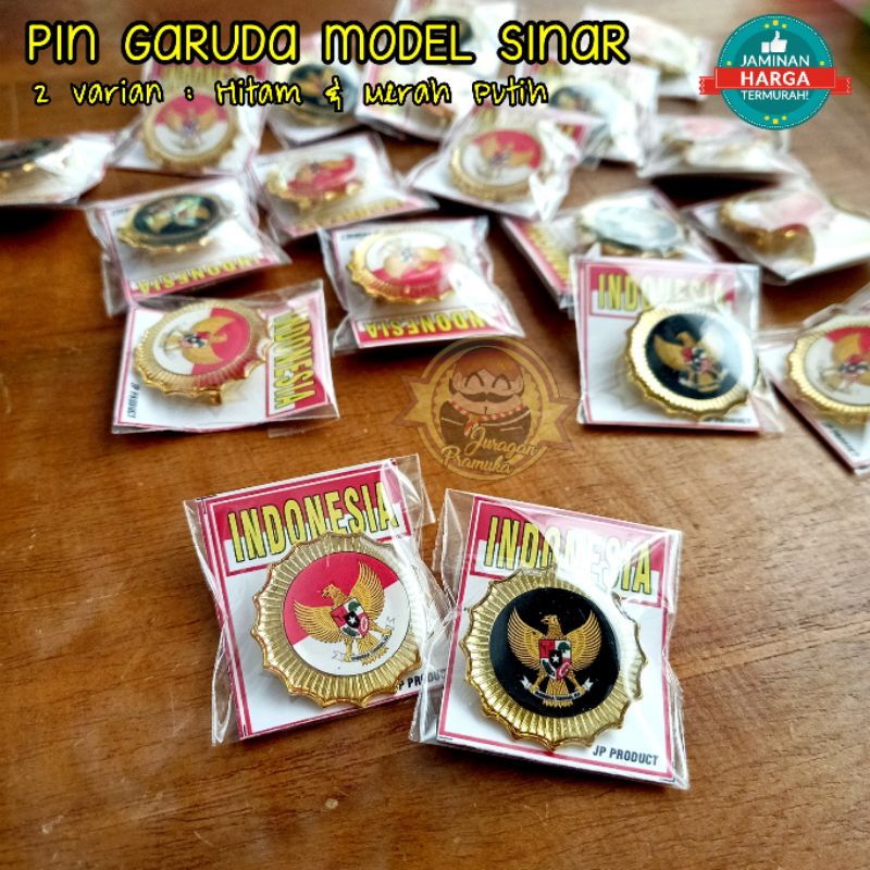 PIN LOGO GARUDA MODEL SINAR