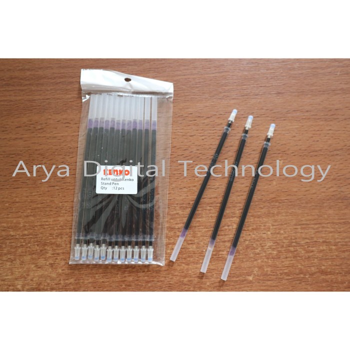 

NEW Refill Kenko Stand Pen Isi Pulpen Meja Ballpoint Bolpen Gel HitamMurah