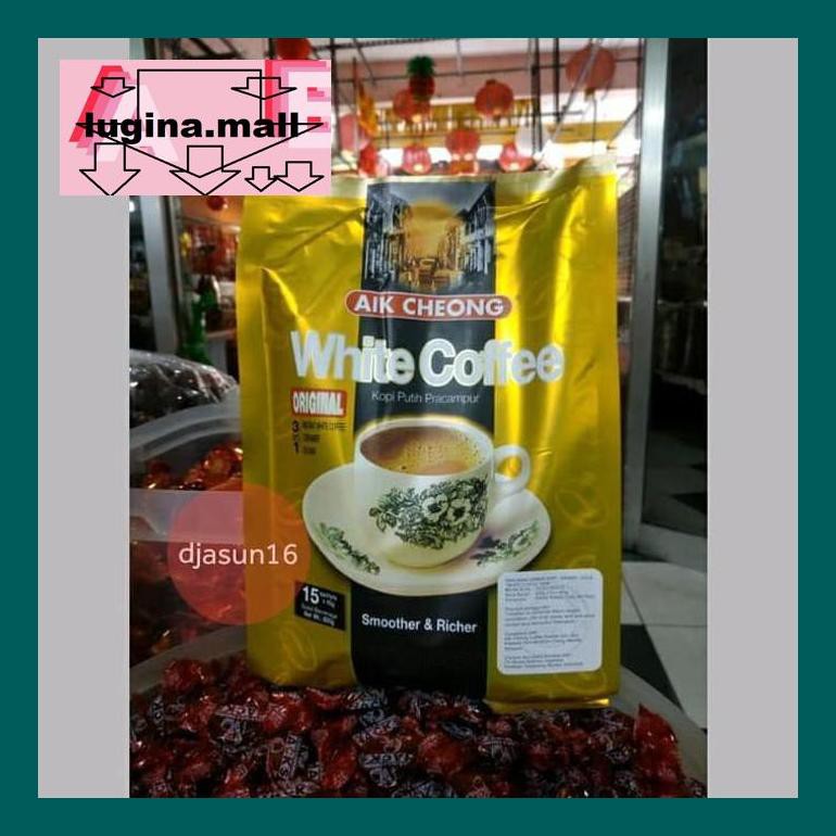 

Koptlu50G Aik Cheong White Coffee Original 3In1 Lud5Sc