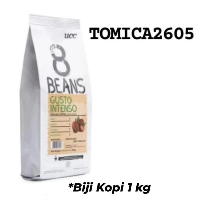 

Coffee 8 Beans Gusto Dolce / Intenso 1.000 Gram (Biji Kopi 1 Kg)