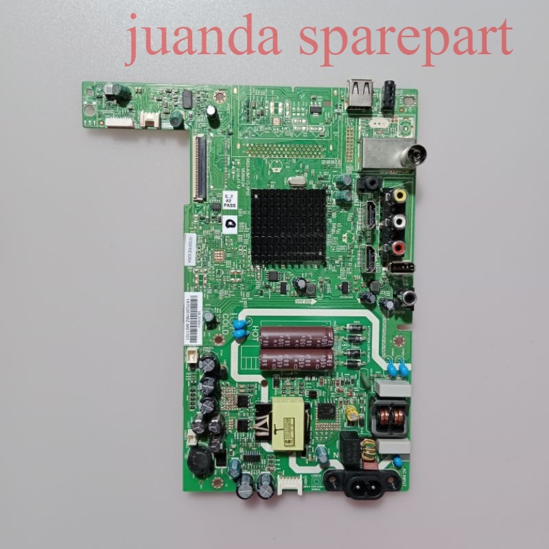 mainboard mesin tv TOSHIBA 32L3750VJ modul tv mobo mesin tv led toshiba ori