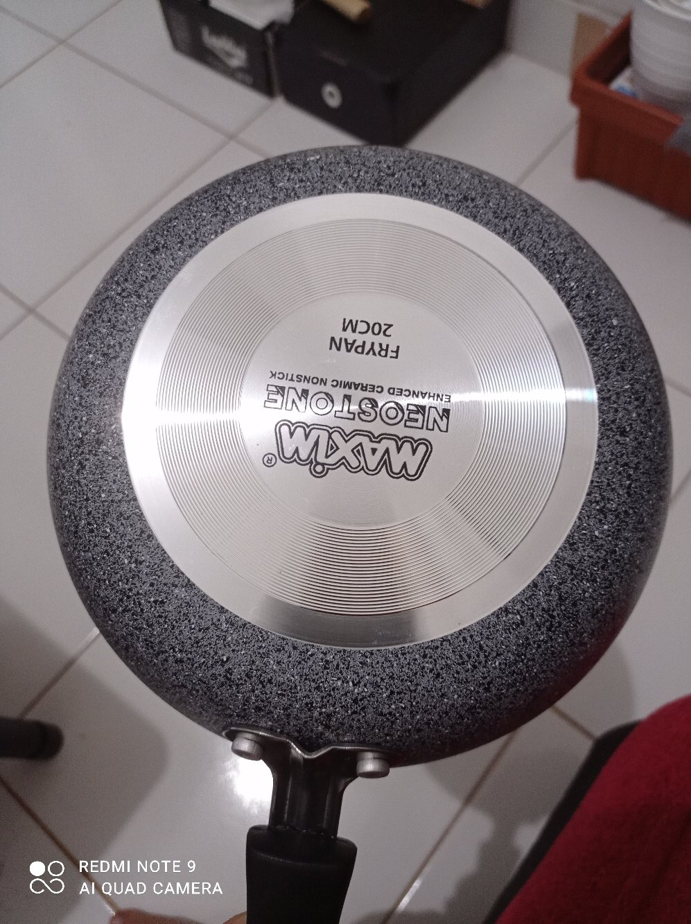 Maxim Neostone Frypan Panci / Wajan Keramik / Ceramic Teflon Non Stick Anti Lengket 20 Cm