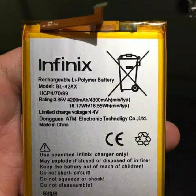 Baterai Infinix Hot 8 X650c Original Copotan