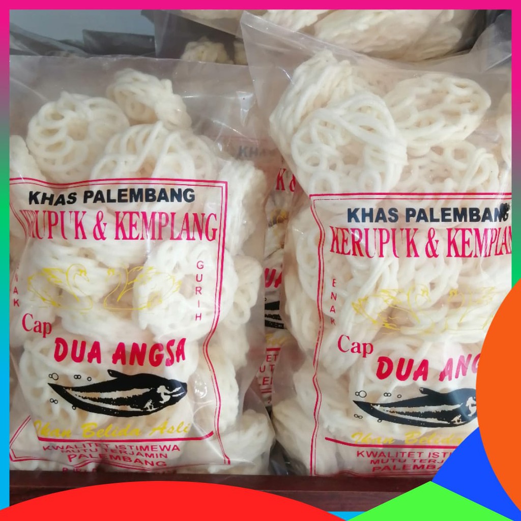 

Kerupuk Dua Angsa 2 Bungkus Asli Palembang 1 Kilogram