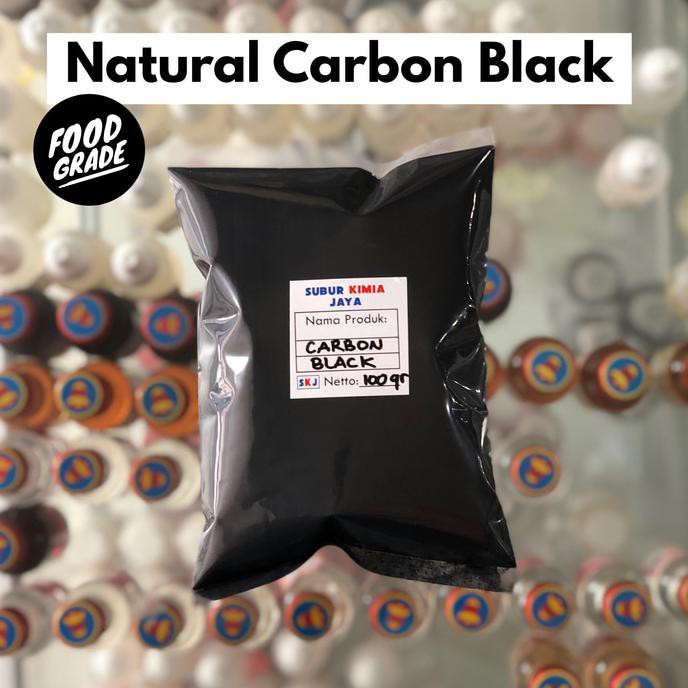 

31.87-Kue- Pewarna Makanan Natural Warna Hitam / Carbon Black Food Grade 100 Gr -Terlengkap-