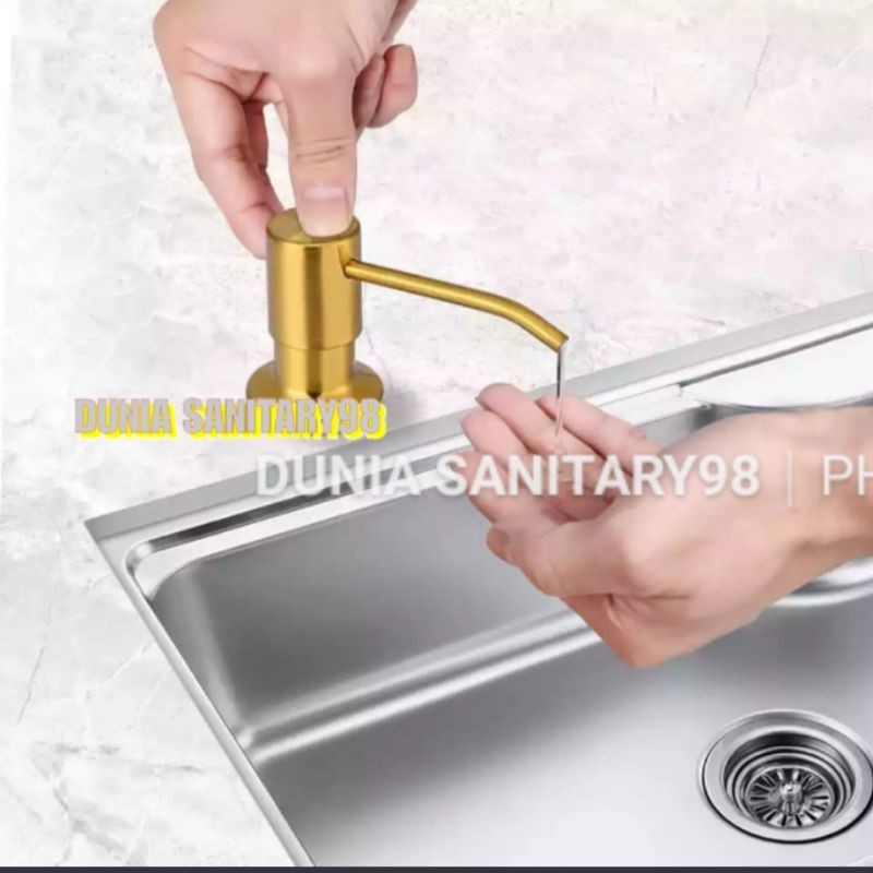 Bak Cuci piring 8245 GOLD Kitchen sink Stainless SUS 304