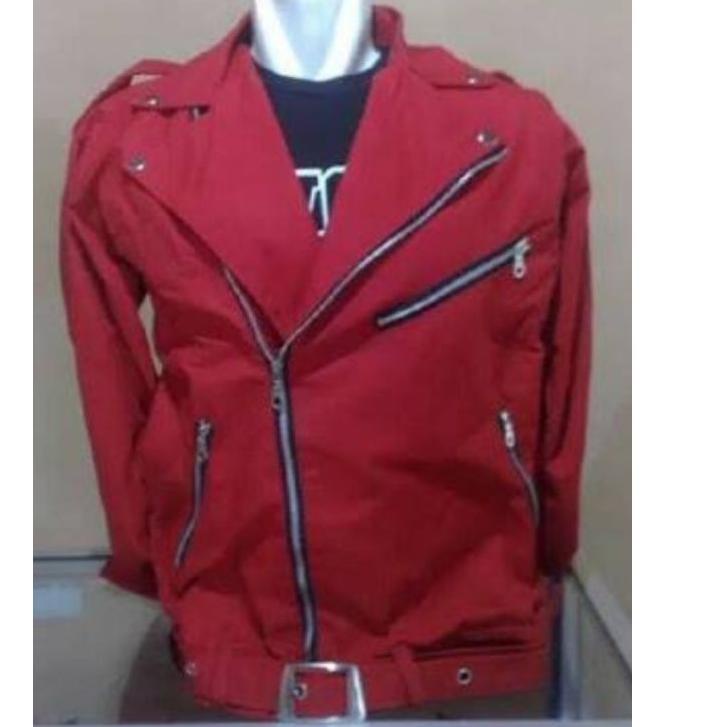 ♝ JAKET, WERPACK, JAKET PUNK, WERPACK PUNK, JAKET RAMONES, JAKET PRIA, JAKET DOBEL KERAH,JAKET KANVA