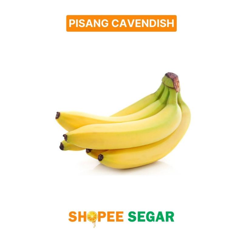

[Shopee Segar] Pisang Cavendish 1Kg / Buah Segar