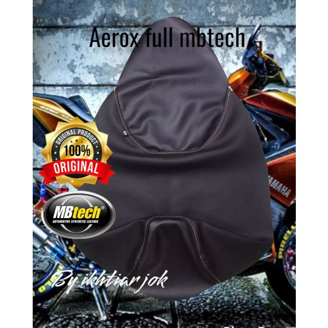 kulit sarung jok aerox full mbtech