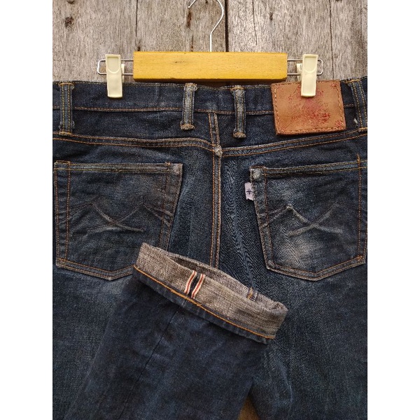sage chieftain 19oz denim selvedge 5th anniv second original preloved
