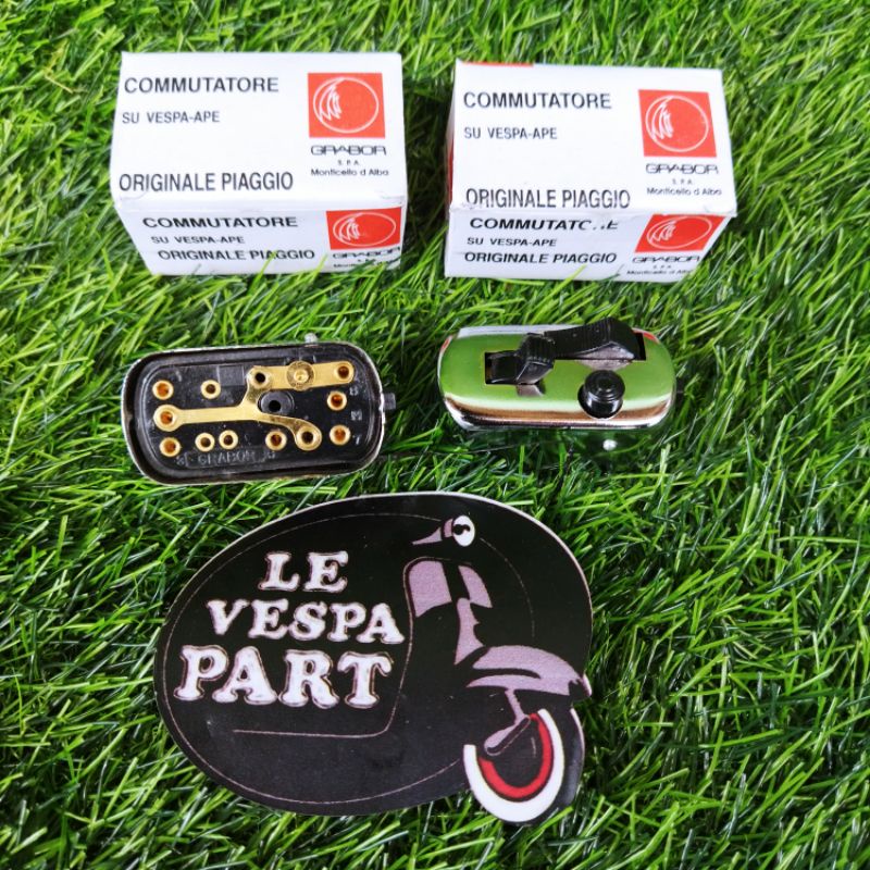 Saklar lampu Vespa super spirint vbb bajaj merk GRABOR ORIGINAL